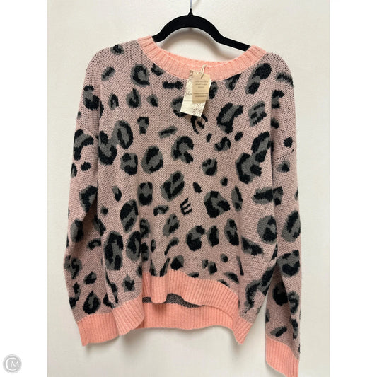 Sweater By Hem & Thread In Animal Print, Size: S