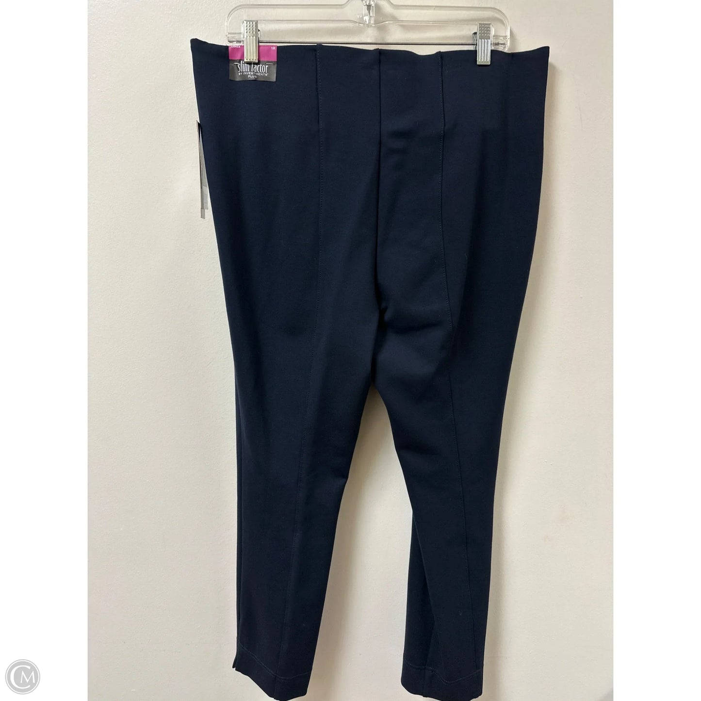 Pants Leggings By Clothes Mentor In Navy, Size: 1x