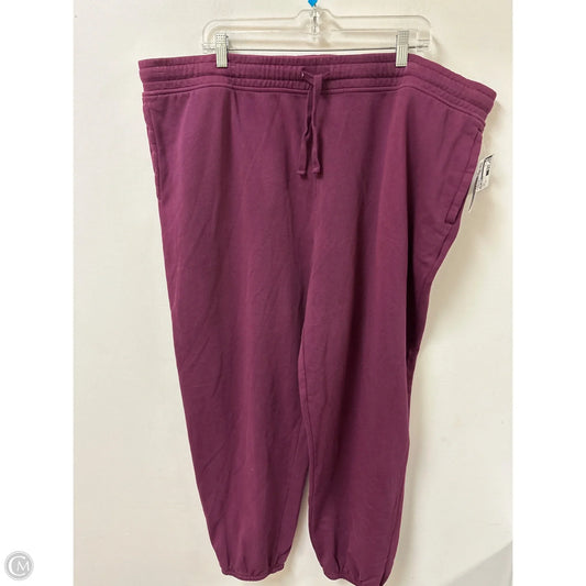 Pants Lounge By Old Navy In Purple, Size: 3x