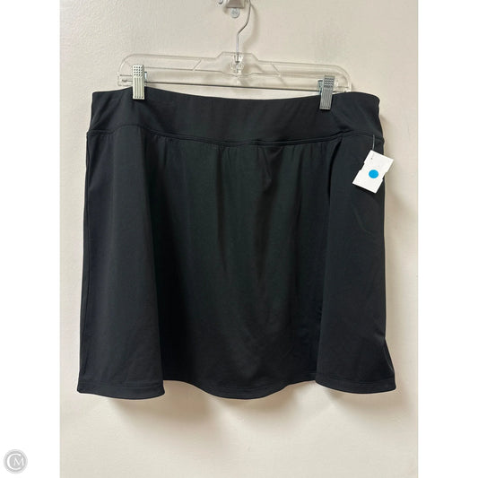 Athletic Skort By Ideology In Black, Size: 1x