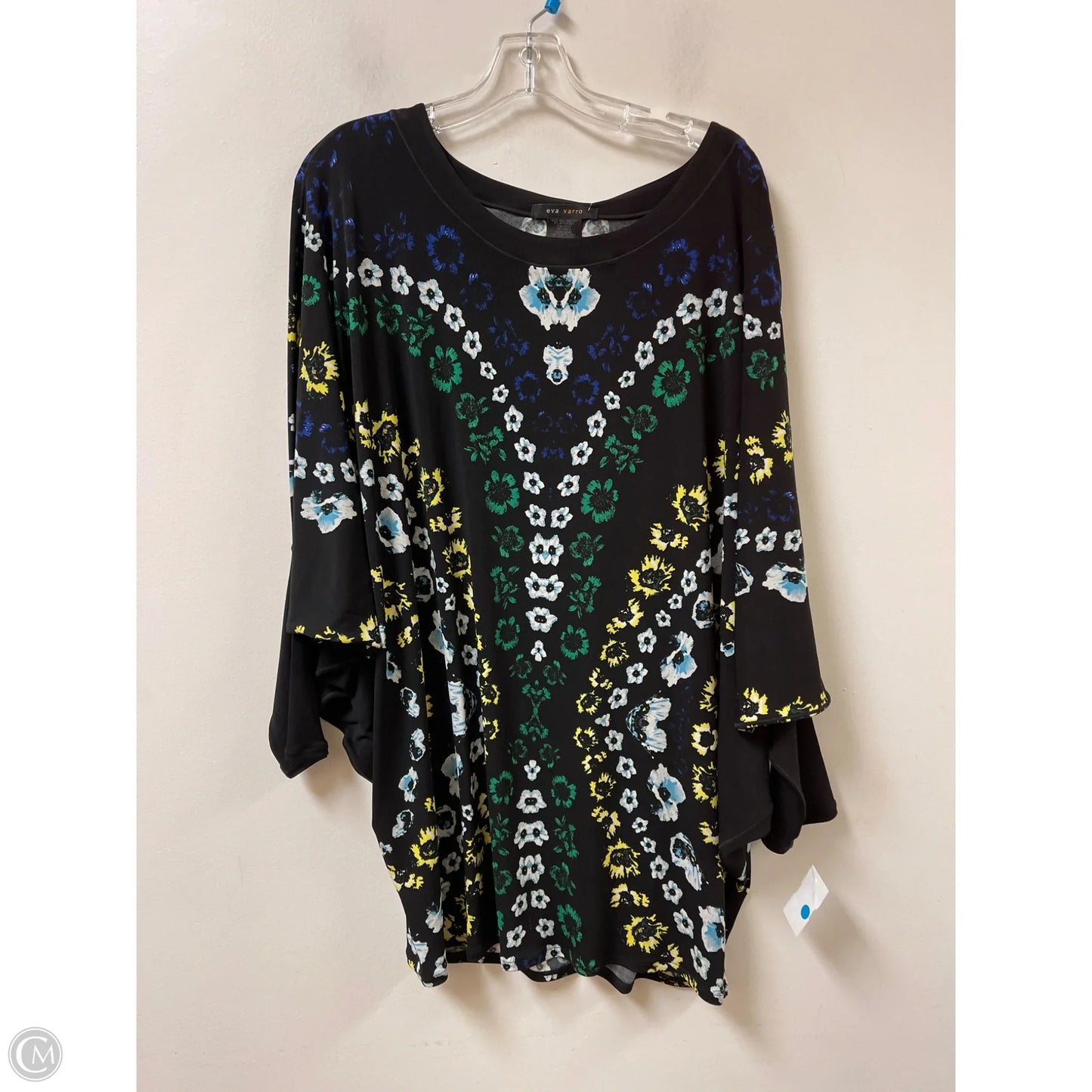 Top Long Sleeve By Clothes Mentor In Black, Size: Xl