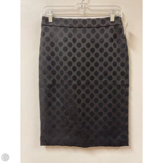 Skirt Mini & Short By Ann Taylor In Black, Size: 2