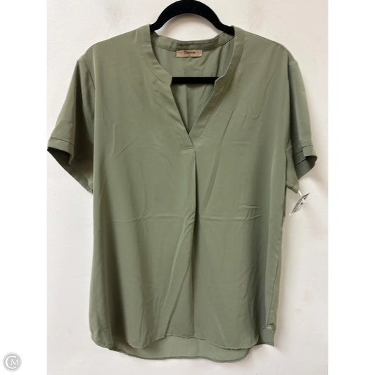 Top Short Sleeve By Clothes Mentor In Green, Size: Xl