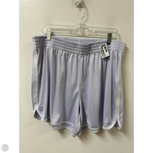 Athletic Shorts By Zelos In Purple, Size: 2x