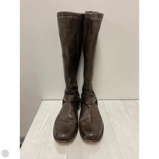 Boots Designer By Frye In Brown, Size: 10