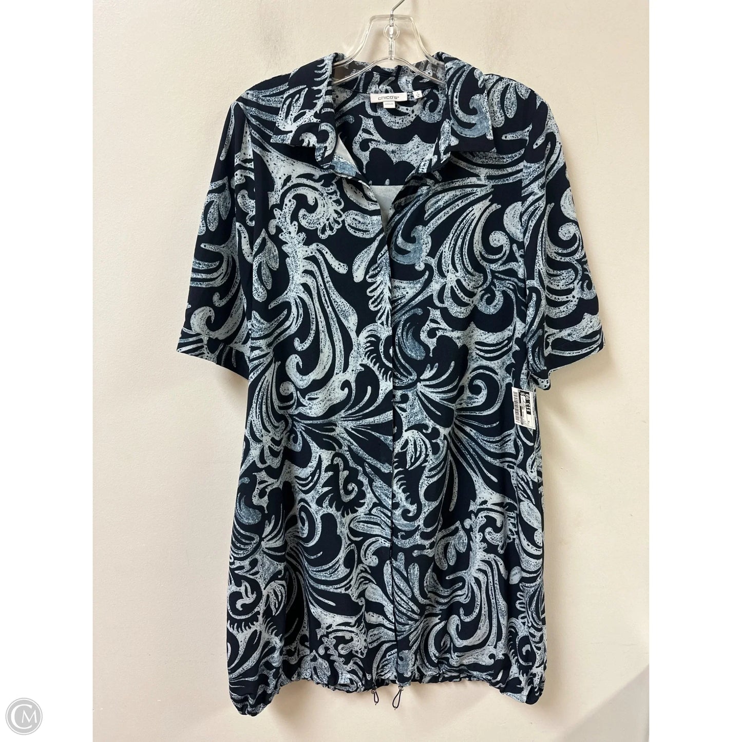 Dress Casual Short By Chicos In Blue, Size: M