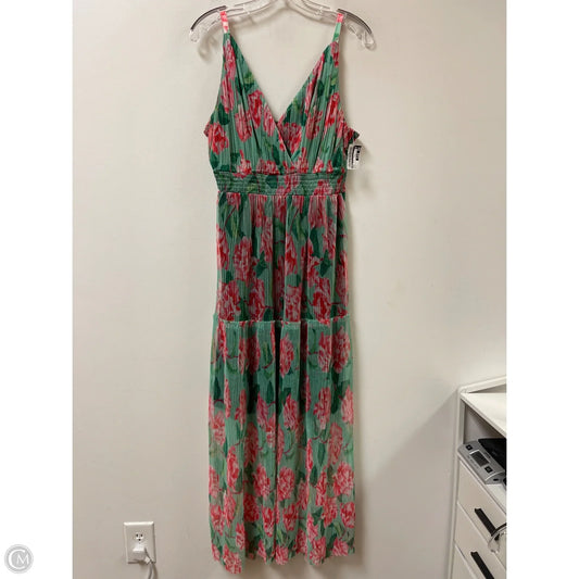 Dress Casual Maxi By Lapis In Green, Size: L