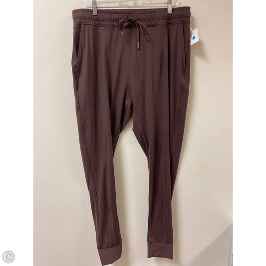 Pants Lounge By Kensie In Brown, Size: Xl