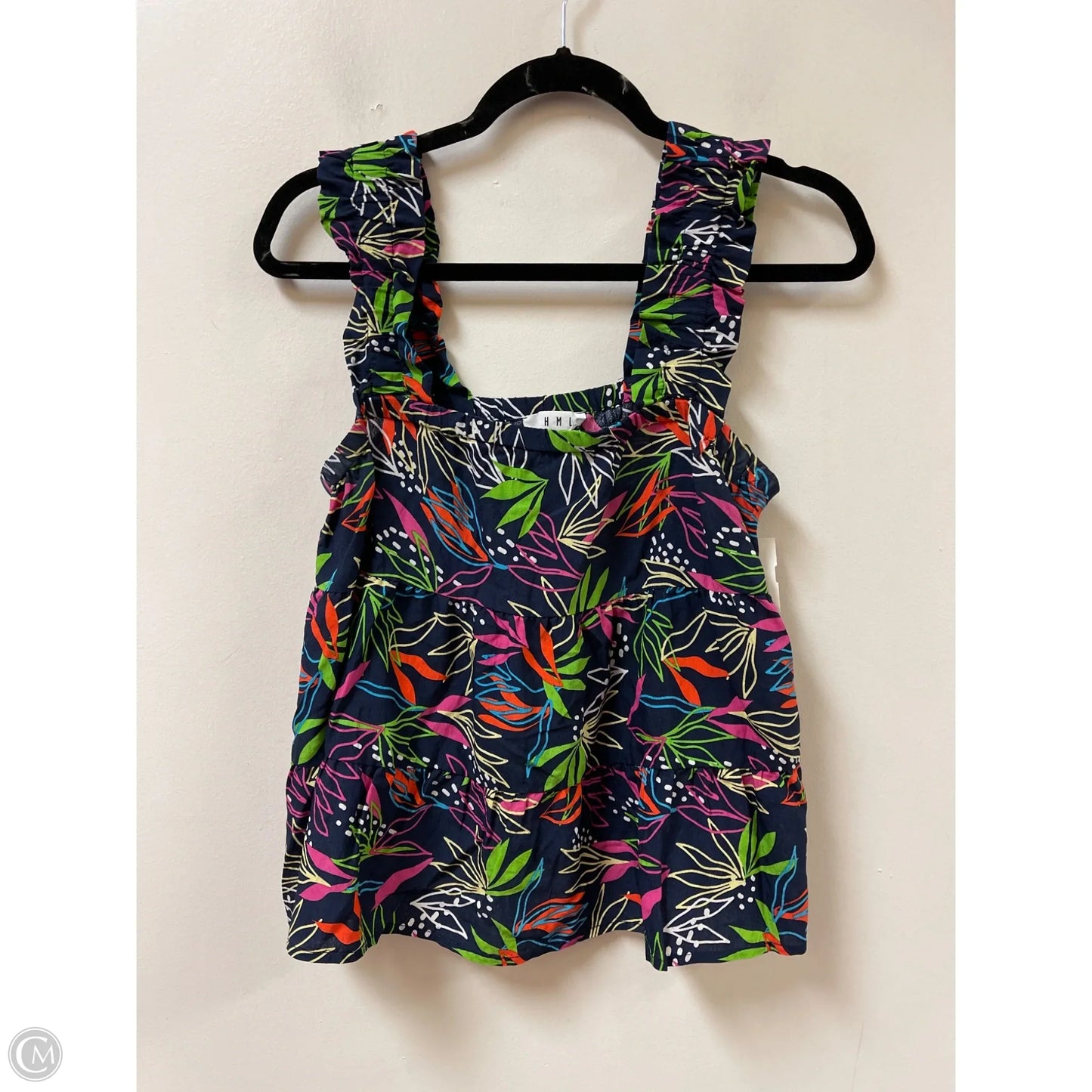 Top Sleeveless By Thml In Navy, Size: S