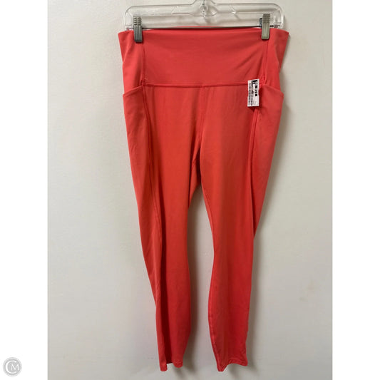 Athletic Leggings By All In Motion In Orange, Size: L
