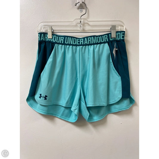 Athletic Shorts By Under Armour In Blue, Size: M