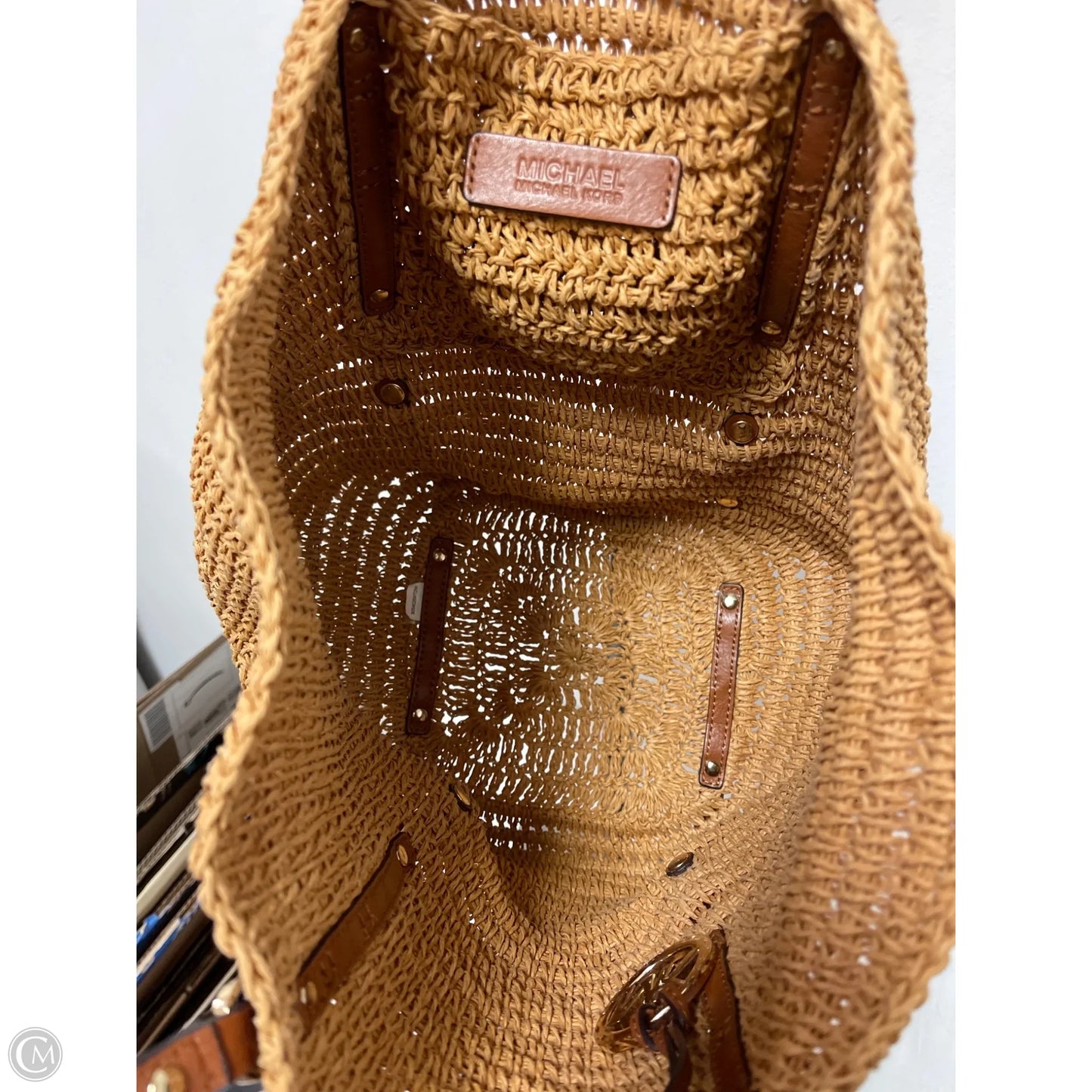 Handbag Designer By Michael Kors, Size: Medium