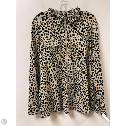 Jacket Other By Belle By Kim Gravel In Animal Print, Size: Xl