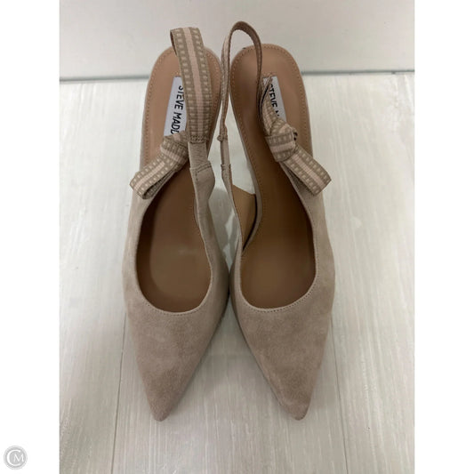 Shoes Heels Stiletto By Steve Madden In Cream, Size: 10
