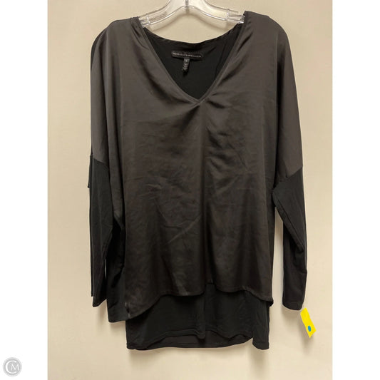 Top Long Sleeve By White House Black Market In Black, Size: M