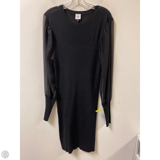 Dress Casual Midi By Cabi In Black, Size: Xl