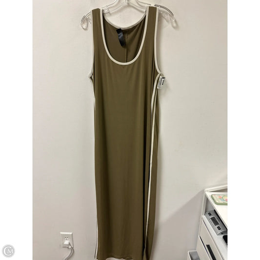 Dress Casual Maxi By Rhapsody In Green, Size: L