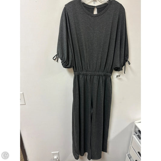 Jumpsuit By Clothes Mentor In Grey, Size: M