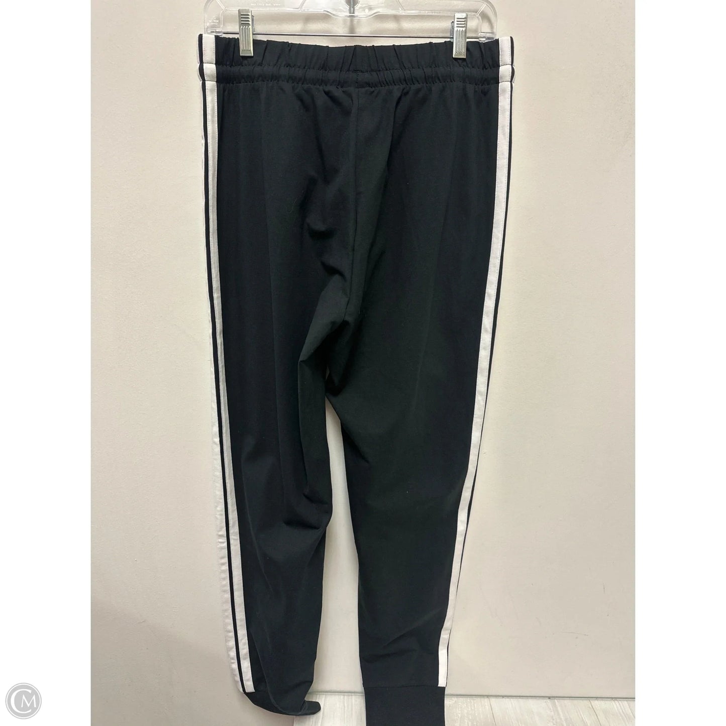 Athletic Pants By Adidas In Black, Size: M