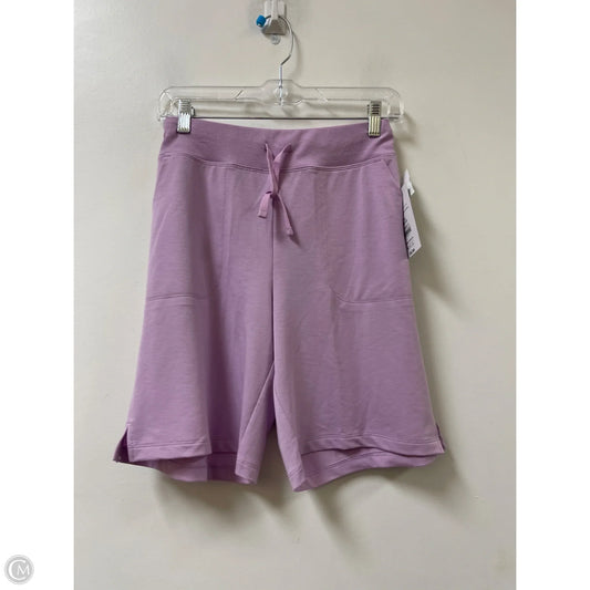 Athletic Shorts By Athletic Works In Purple, Size: M
