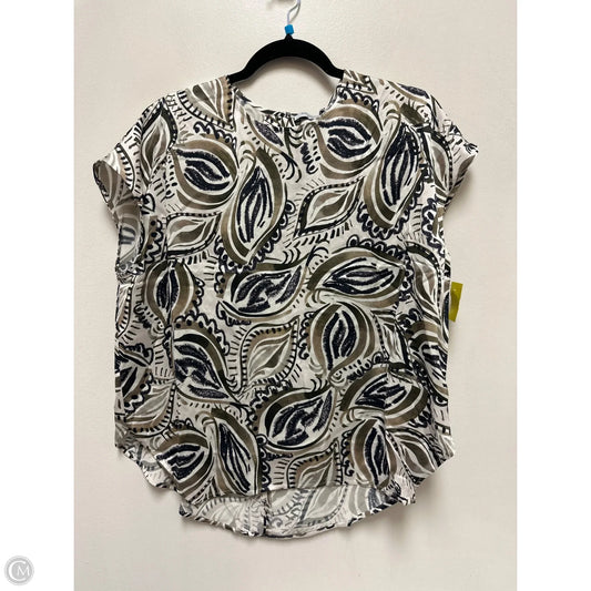 Top Short Sleeve By Cma In Green, Size: M