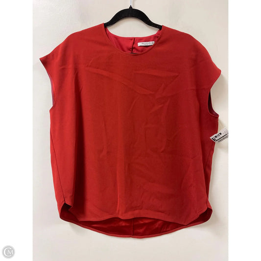 Top Short Sleeve By Cma In Orange, Size: M