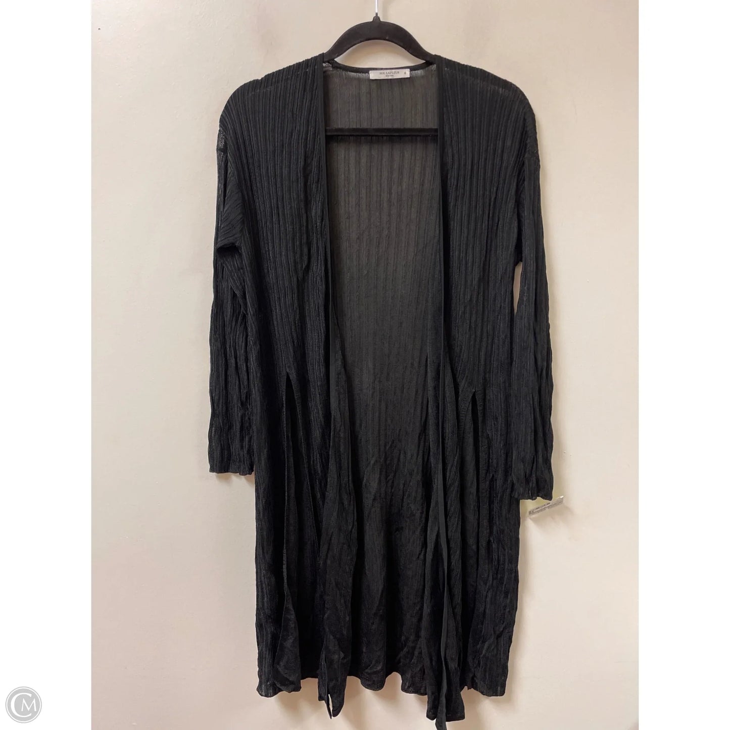 Sweater Cardigan By Cma In Black, Size: M