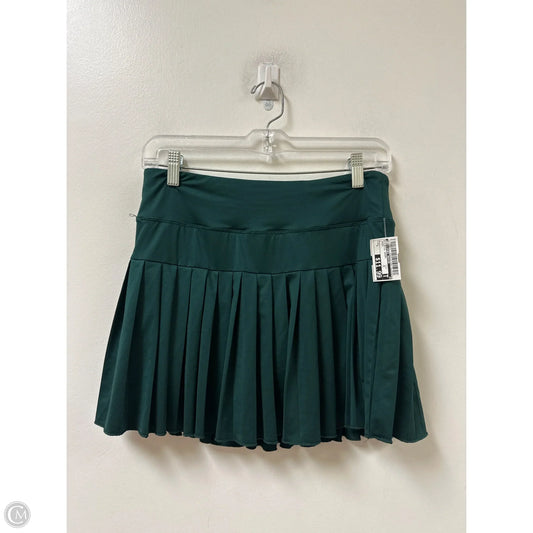 Athletic Skort By Clothes Mentor In Green, Size: L