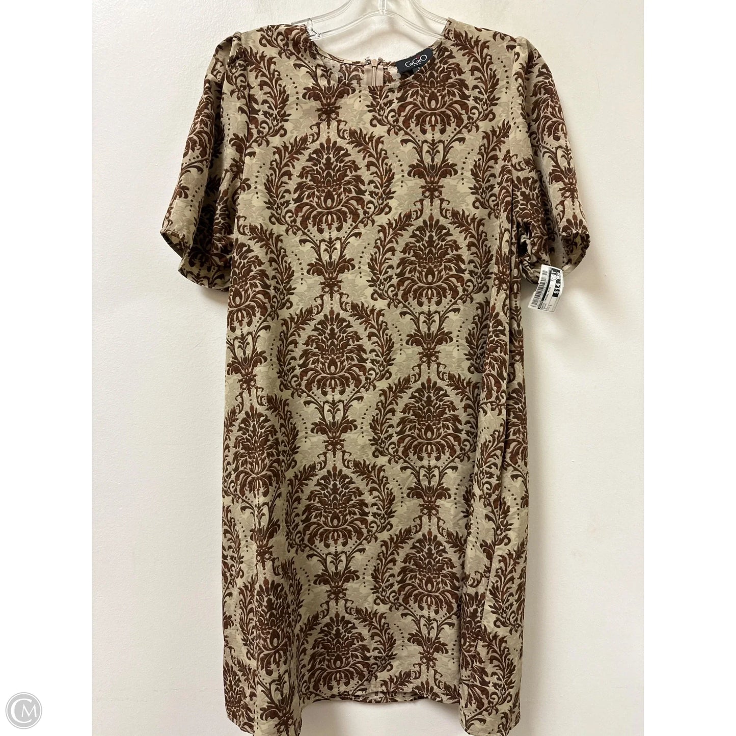 Dress Casual Midi By Gigio In Brown, Size: S