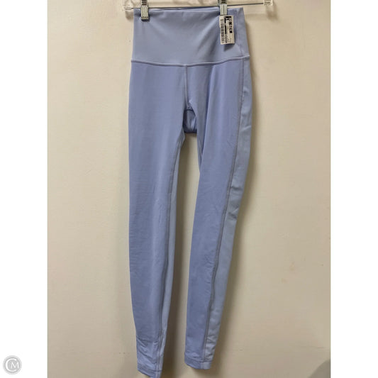 Athletic Leggings By Lululemon In Blue, Size: 2