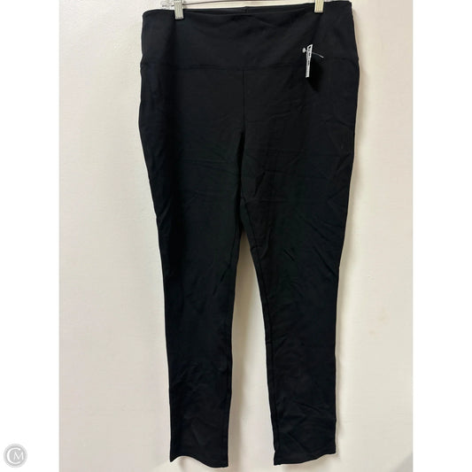Pants Leggings By Liz Claiborne In Black, Size: Xl