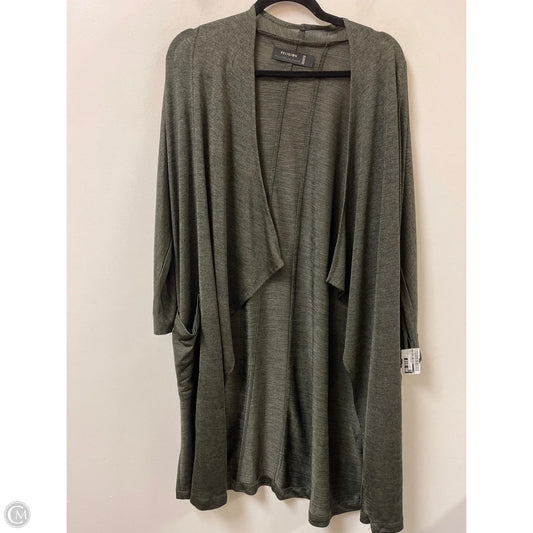Sweater Cardigan By Clothes Mentor In Green, Size: Xs