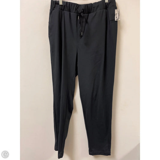 Athletic Pants By Talbots In Black, Size: L