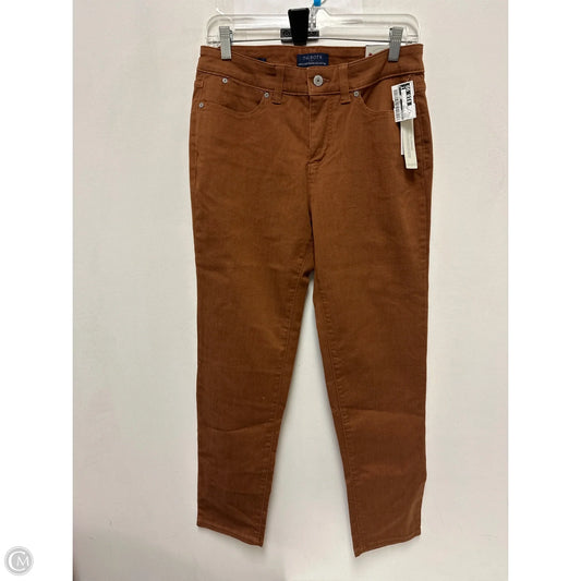 Jeans Skinny By Talbots In Brown, Size: 6