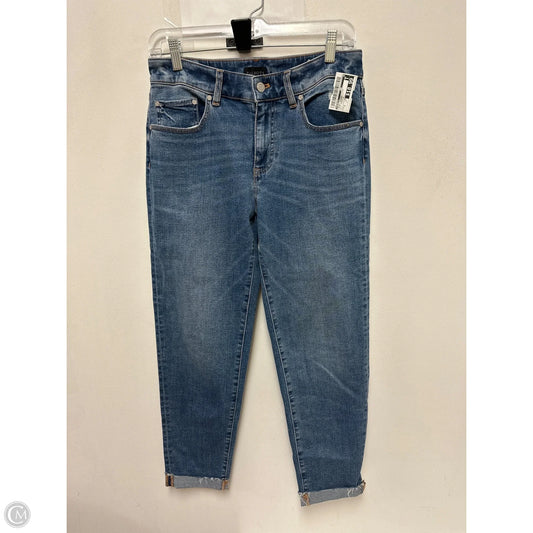 Jeans Skinny By Talbots In Blue Denim, Size: 2