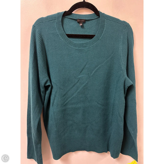Sweater By Talbots In Teal, Size: Xl