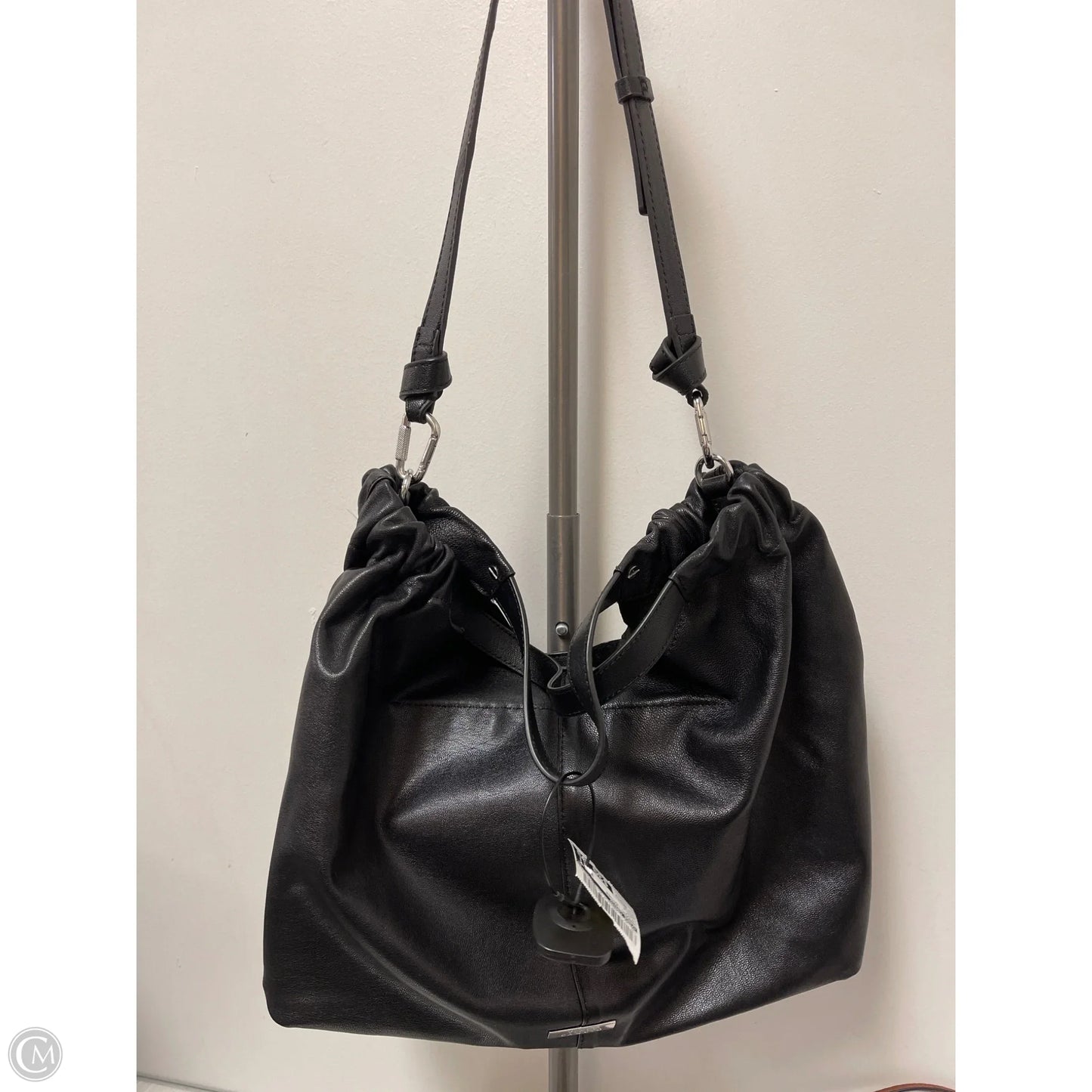 Handbag Leather By Vince Camuto, Size: Medium