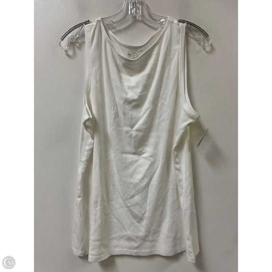 Tank Top By Chicos In White, Size: Xl