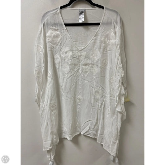 Shawl By Chicos In White, Size: Xl