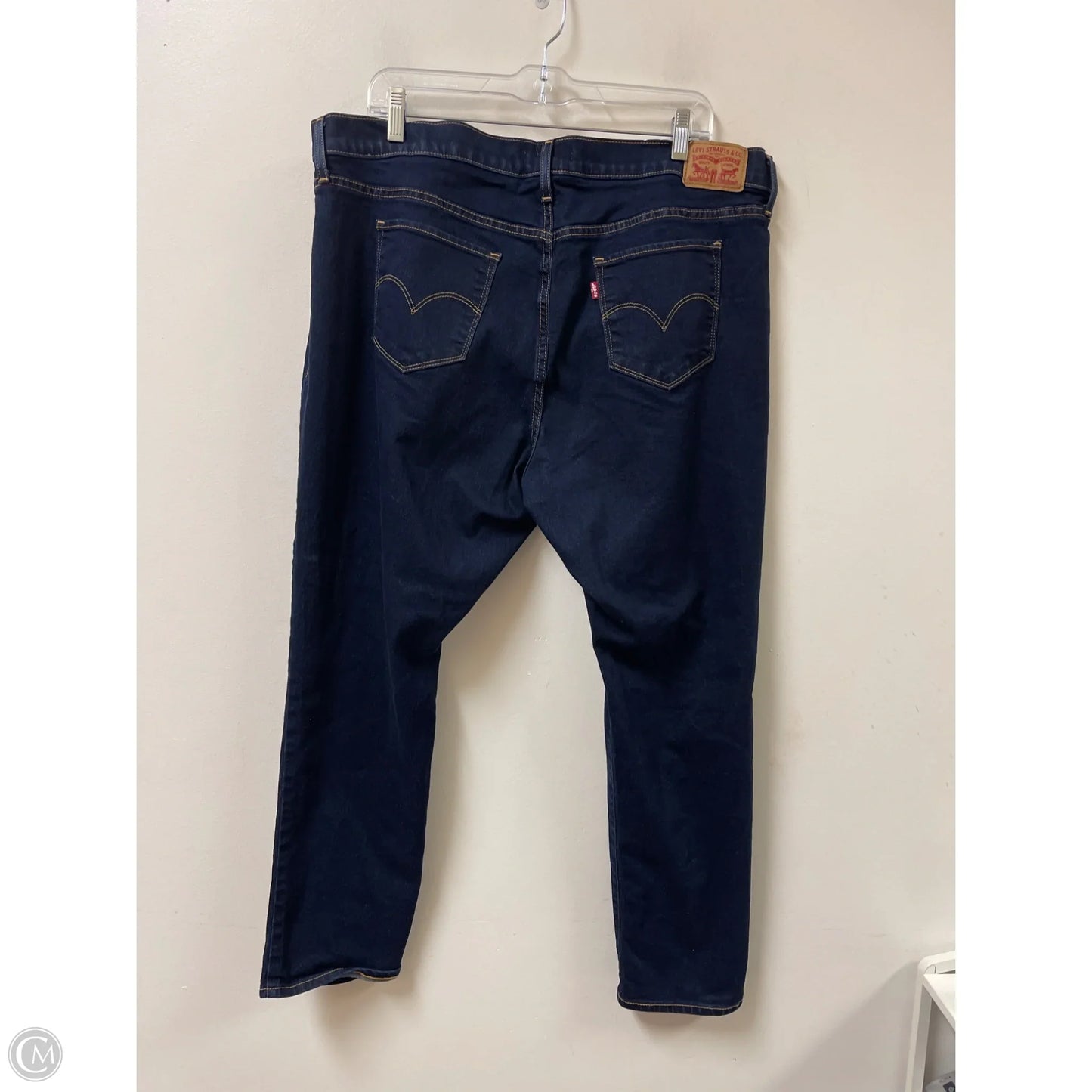 Jeans Skinny By Levis In Blue Denim, Size: 20