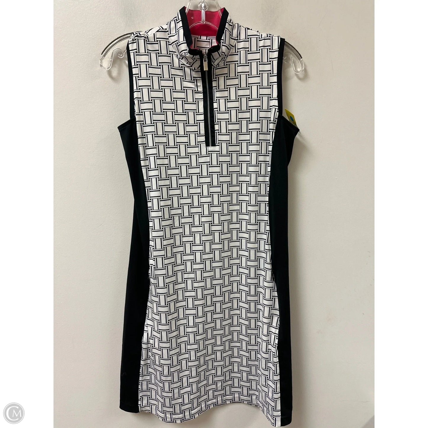 Athletic Dress By Tail In Black & White, Size: S
