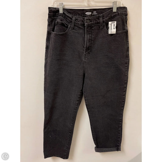 Jeans Straight By Old Navy In Black, Size: 16