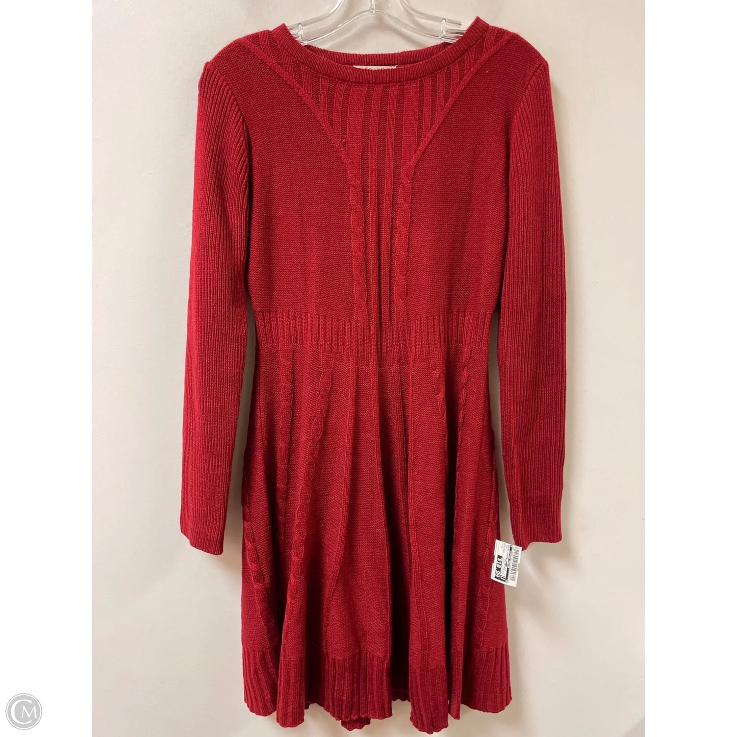 Dress Casual Short By Clothes Mentor In Red, Size: L