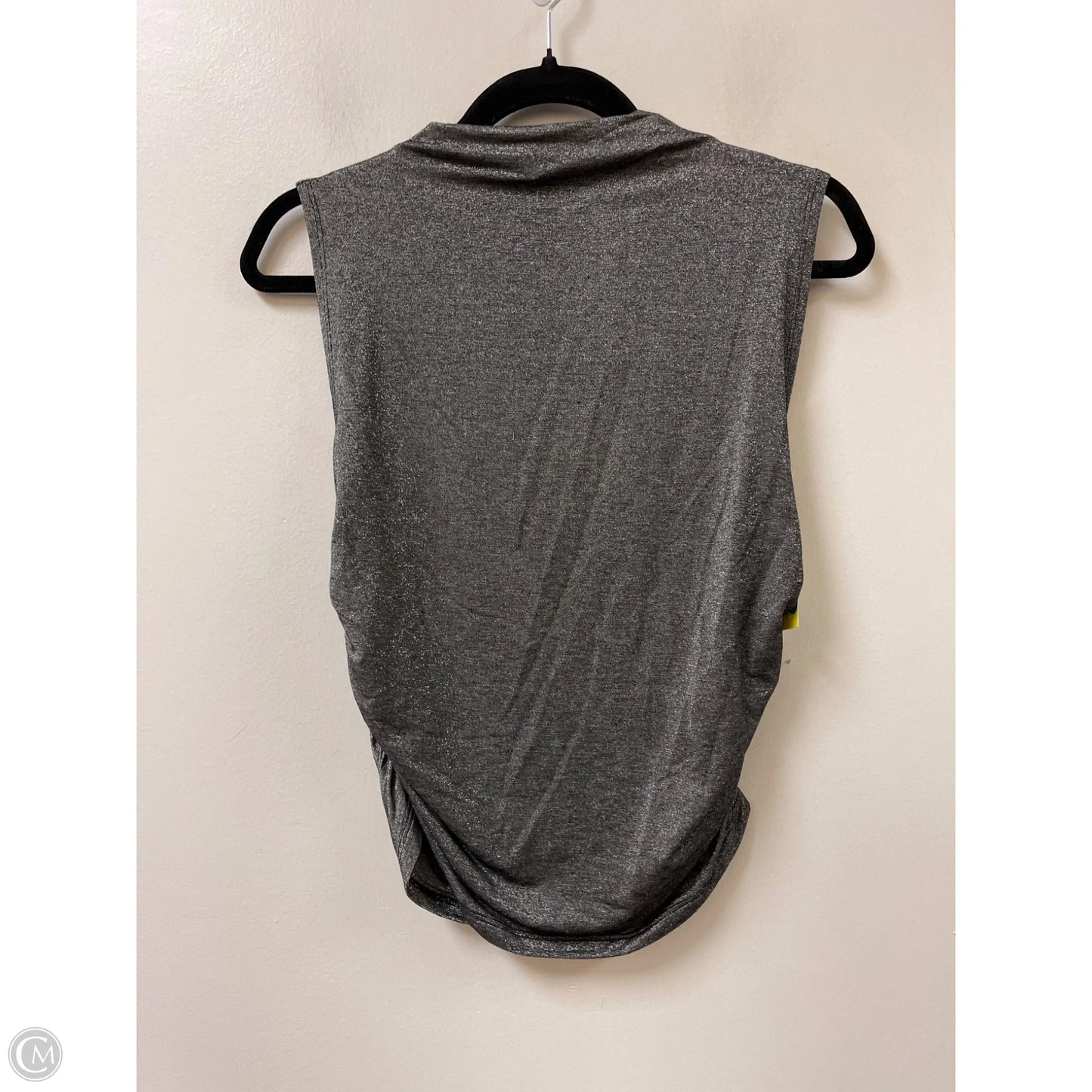 Top Sleeveless By Old Navy In Silver, Size: M
