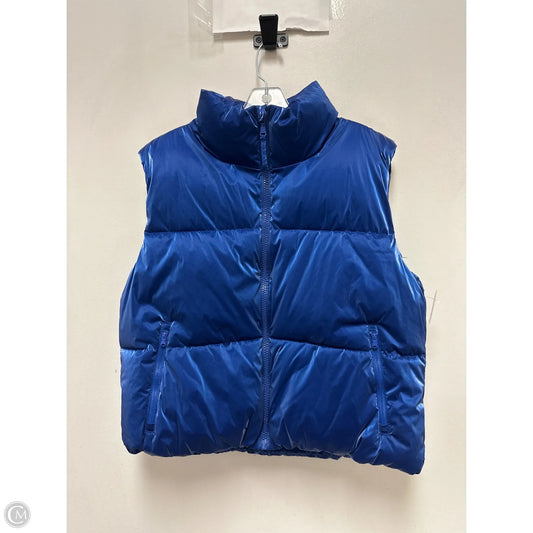 Vest Puffer & Quilted By Old Navy In Blue, Size: L