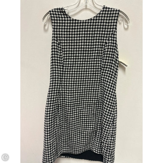 Dress Casual Midi By Steve Madden In Black & White, Size: L