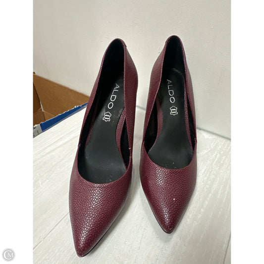 Shoes Heels Stiletto By Aldo In Purple, Size: 7.5