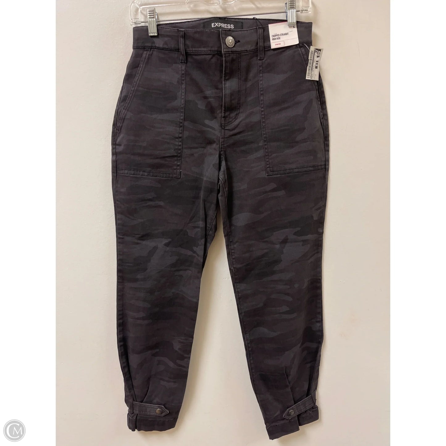 Pants Cargo & Utility By Express In Camouflage Print, Size: 2