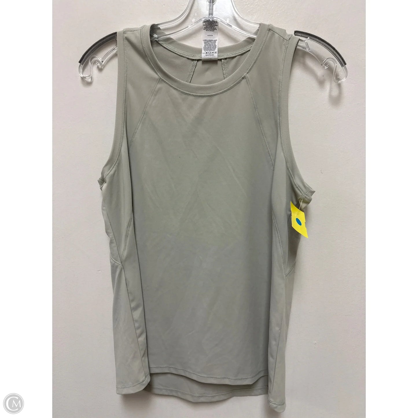 Athletic Tank Top By Rbx In Green, Size: M