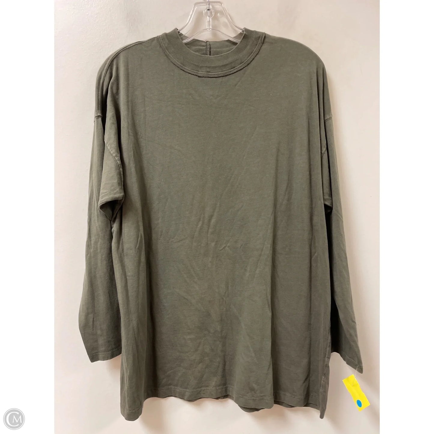 Top Long Sleeve By We The Free In Green, Size: Xs